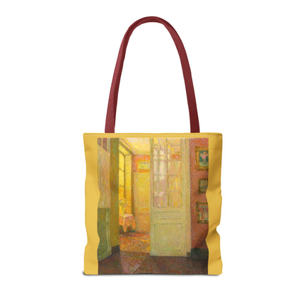 Interior, Window Light by Henri Le Sidaner Tote Bag (AOP)