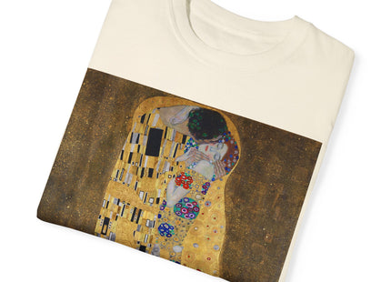 The Kiss by Gustav Klimt Unisex Garment-Dyed T-shirt
