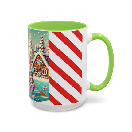 Nutcracker Candy-Striped Adventure Colorful Mugs (11oz, 15oz)