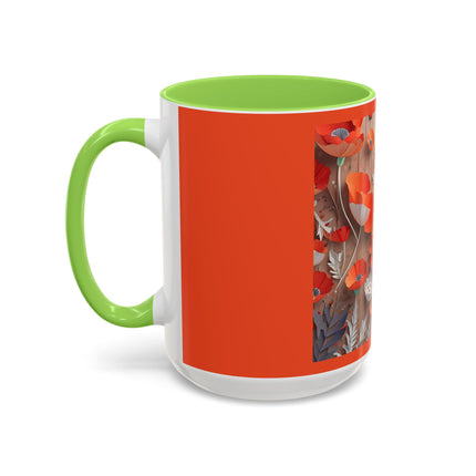 Poppy Fairy Colorful Mugs (11oz, 15oz)