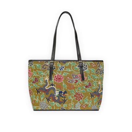 Chinois et Japonais 2 by Auguste Racinet PU Leather Shoulder Bag