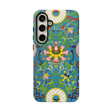 Chinese Floral Illustration by Owen Jones Phone Cases