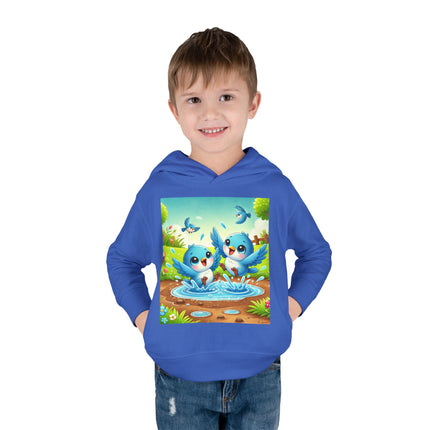 Bluebird Playtime Toddler Pullover Fleece Hoodie
