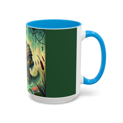 Swamp Tyrant Colorful Mugs (11oz, 15oz)