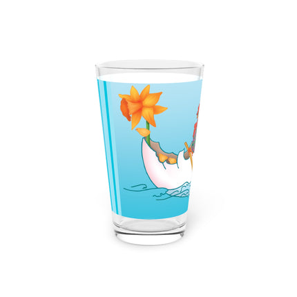 A Rooster's Seafaring Adventure Glass, 16oz