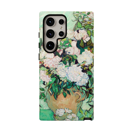 Roses by Vincent Van Gogh Phone Cases