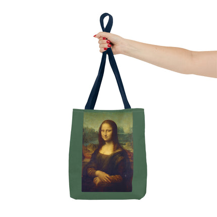 Mona Lisa by Leonardo da Vinci Tote Bag (AOP)