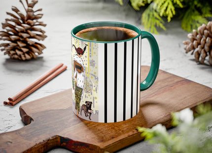 Wrapped in Elegance Colorful Mugs (11oz, 15oz)