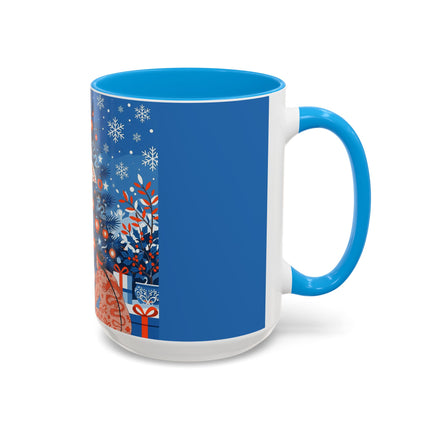 🎋❄️ The Winter Lantern Celebration Colorful Mug – Elegant Asian Christmas Fantasy