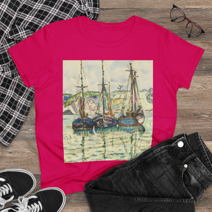 Le Trieux Paul Signac Women's Midweight Cotton Tee