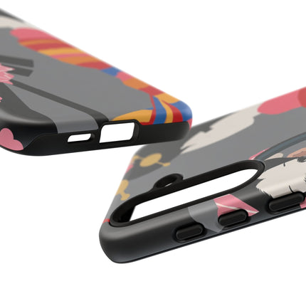 Geisha Mirror Phone Case – Elegant Reflection & Timeless Beauty