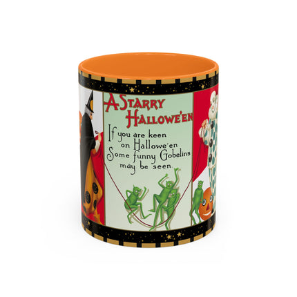 A Starry Halloween Colorful Mugs (11oz, 15oz)