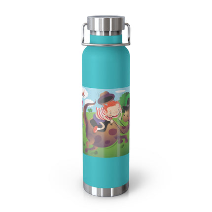 Rip-Roaring Fun Copper Vacuum Insulated Bottle, 22oz