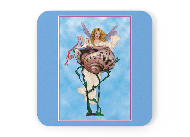 Enchanting Serenity Cork Back Coaster
