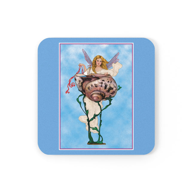 Enchanting Serenity Cork Back Coaster