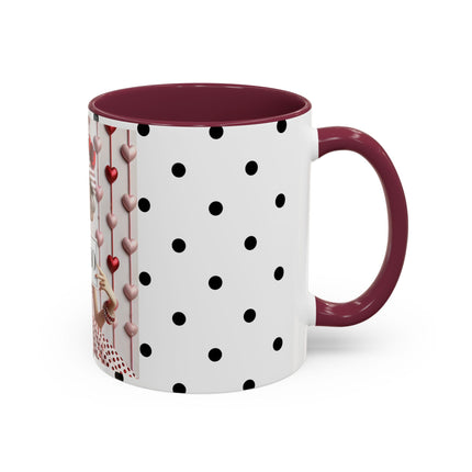 Fashionably Yours, XOXO Colorful Mugs (11oz, 15oz)