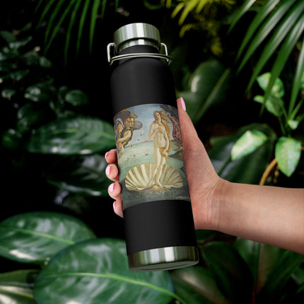Birth of Venus by Sandro Botticelli Copper Vacuum Insulated Bottle, 22oz