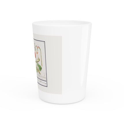 Natural History Ensemble, No. 7 by Anselmus Boëtius de Boodt Ceramic Shot Glass