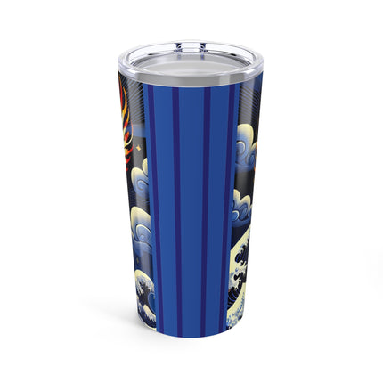 Majestic White Crane Tumbler 20oz