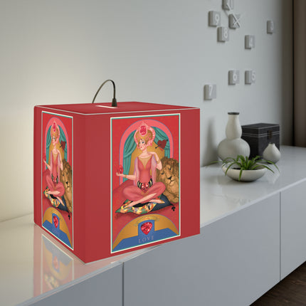 July & Ruby Zodiac Light Cube Lamp