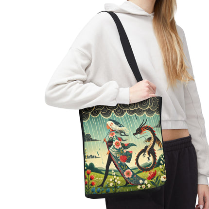 The Dragon Fairy’s Stride Tote Bag – Grace, Strength & Mythic Adventure