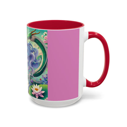 Fairy of the Koi Pond Colorful Mugs (11oz, 15oz)