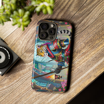 Cyberpunk Leopard Phone Cases
