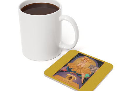 Scorpio Zodiac Design – November & Topaz | Cork Back Coaster