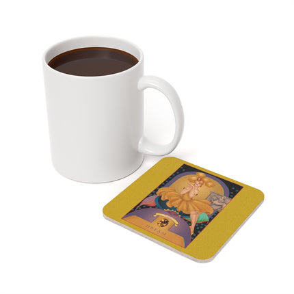 Scorpio Zodiac Design – November & Topaz | Cork Back Coaster