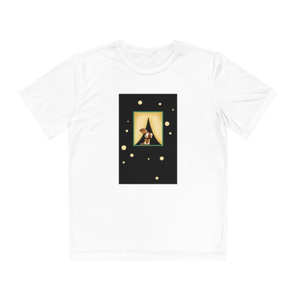 Playful Paws Youth Competitor Tee – Vintage Charm & Curious Adventure