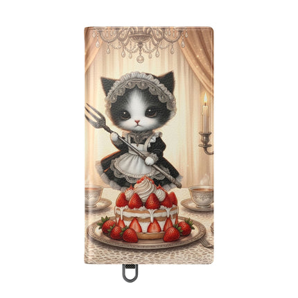🍓🐱 The Patisserie Kitten Flip Case – Sweet Charm & Storybook Delight