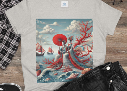 Ladies by the Quiet Sea Cotton Tee