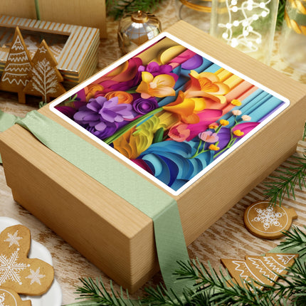 The Graceful Freesia Kiss-Cut Stickers (4 Sizes)