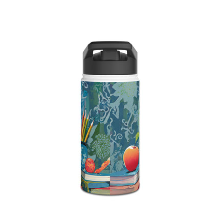 Whiskered Wanderings Stainless Steel Water Bottle