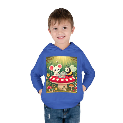 Tea Time Friends Toddler Pullover Fleece Hoodie