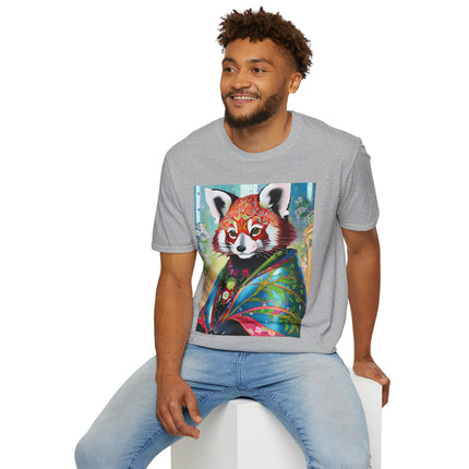 Cybernetic Red Panda Softstyle T-Shirt