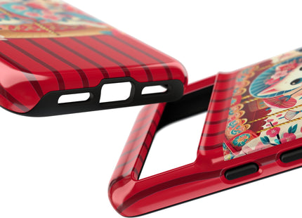 Geisha Kitten's Enchanted Carousel Phone Cases