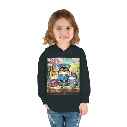 Fluffy Explorers Toddler Pullover Fleece Hoodie