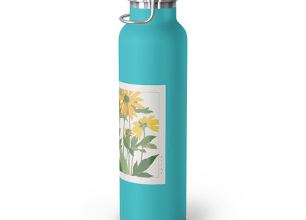 Clerodendrum & Rudbeckia by Tanigami Kônan Copper Vacuum Insulated Bottle, 22oz