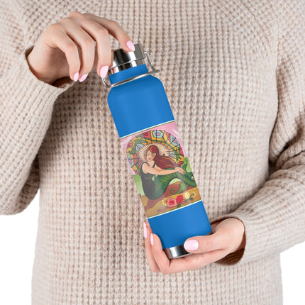 Siren Serenade by Carlo Chiostri Copper Vacuum Insulated Bottle, 22oz
