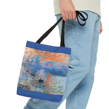 Sunrise by Claude Monet Tote Bag (AOP)