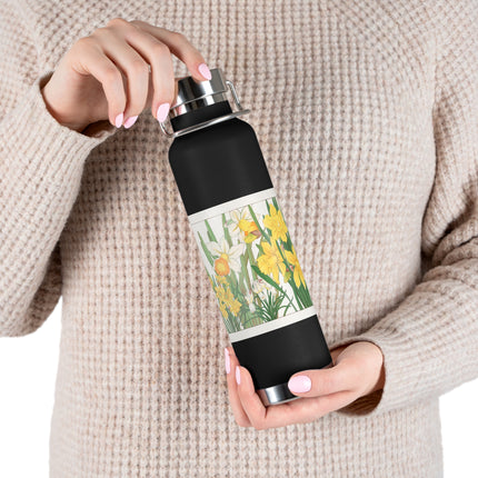 Daffodil by Tanigami Kônan Copper Vacuum Insulated Bottle, 22oz