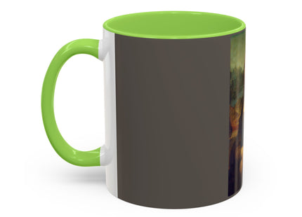 Mona Lisa by Leonardo da Vinci Colorful Mugs (11oz, 15oz)
