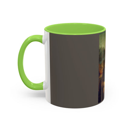 Mona Lisa by Leonardo da Vinci Colorful Mugs (11oz, 15oz)