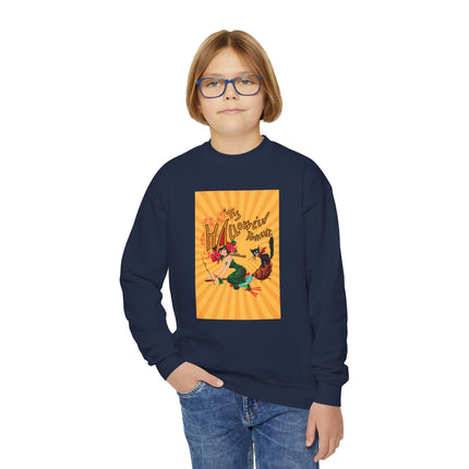 The Bewitching Ride Youth Crewneck Sweatshirt