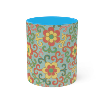 Examples of Chinese Ornament, Pl.09 by Owen Jones Colorful Mugs, 11oz