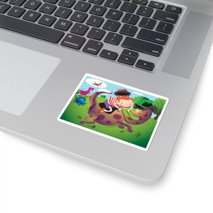 Rip-Roaring Fun Kiss-Cut Stickers (4 Sizes)