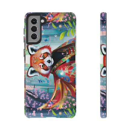 Cybernetic Red Panda Phone Cases