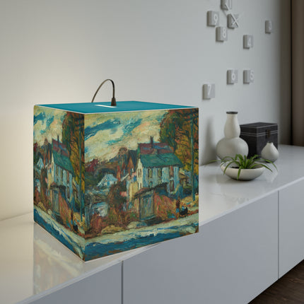 Autumn by Abraham Manievich Light Cube Lamp