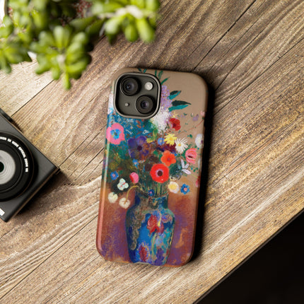 Bouquet of Flowers by Odilon Redon Phone Cases